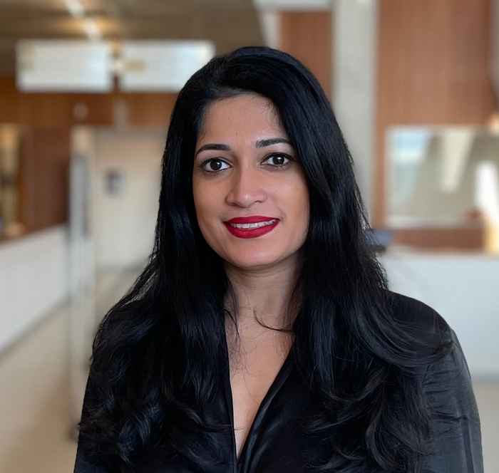 Portrait of Archana Ramdihal in AUC Academic Building