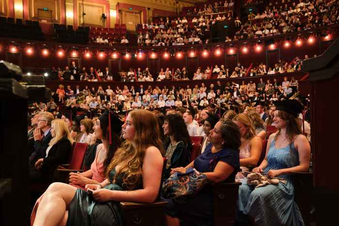 View on Carré showing audience members