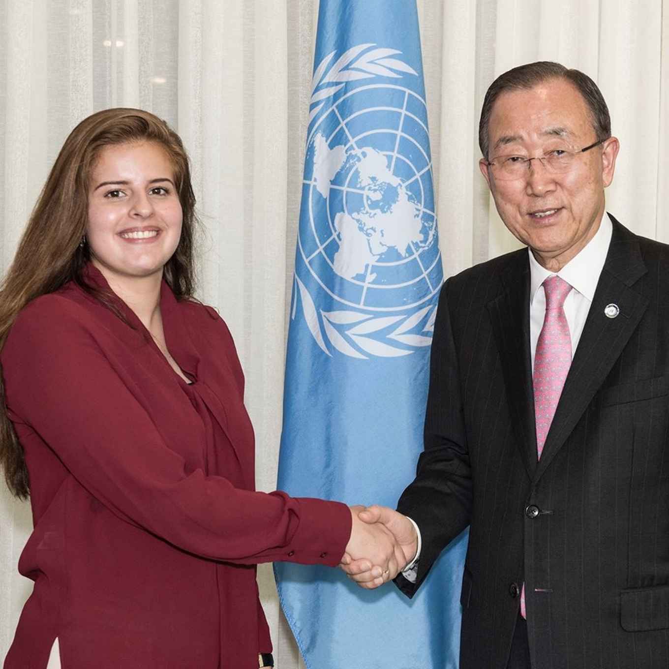 Sahar Afzal UN, Ban Ki, Echo