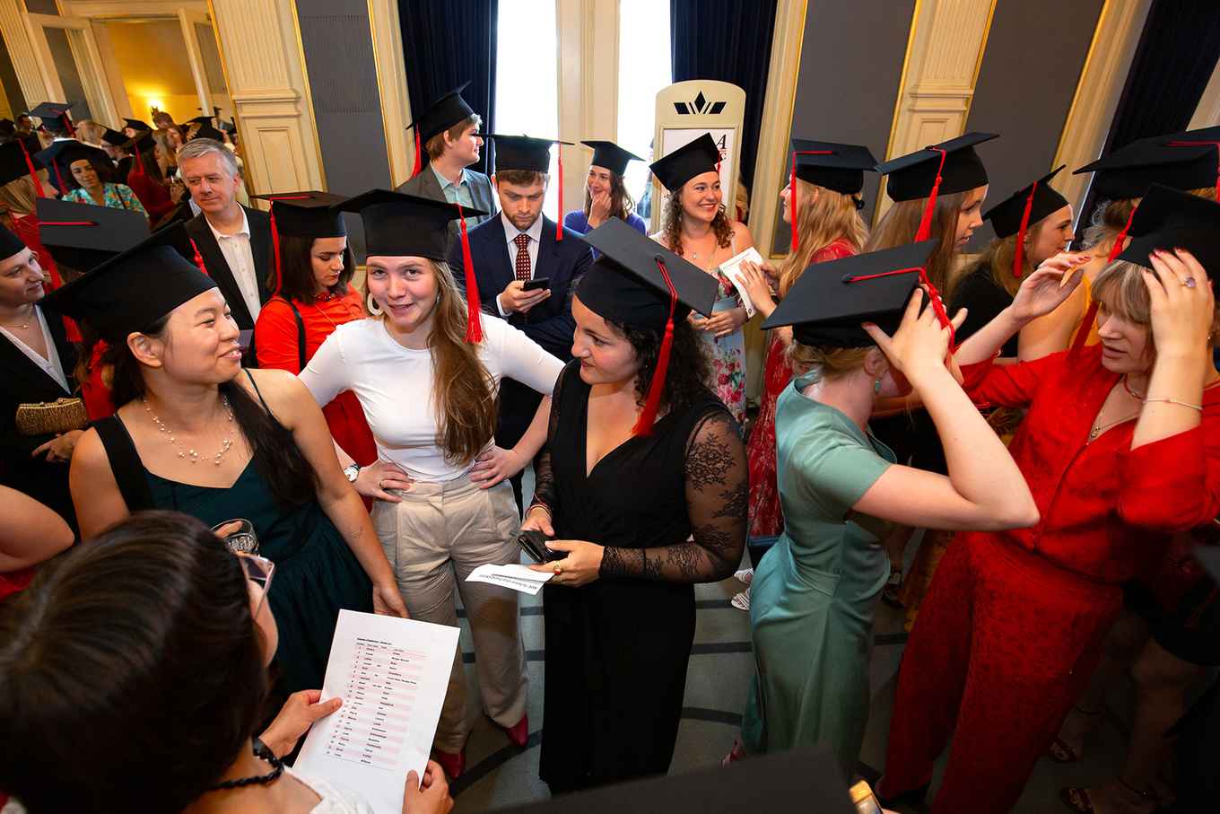 AUC Graduation 2019 - Lining Up