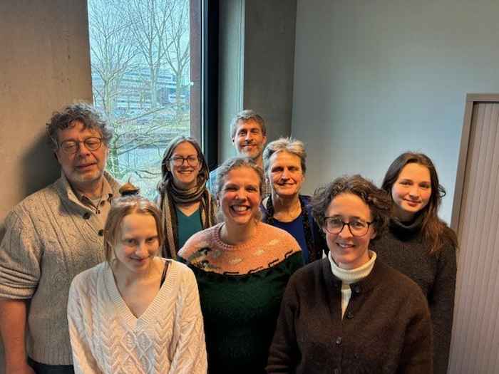 Board of Studies Group Photo in a meeting room